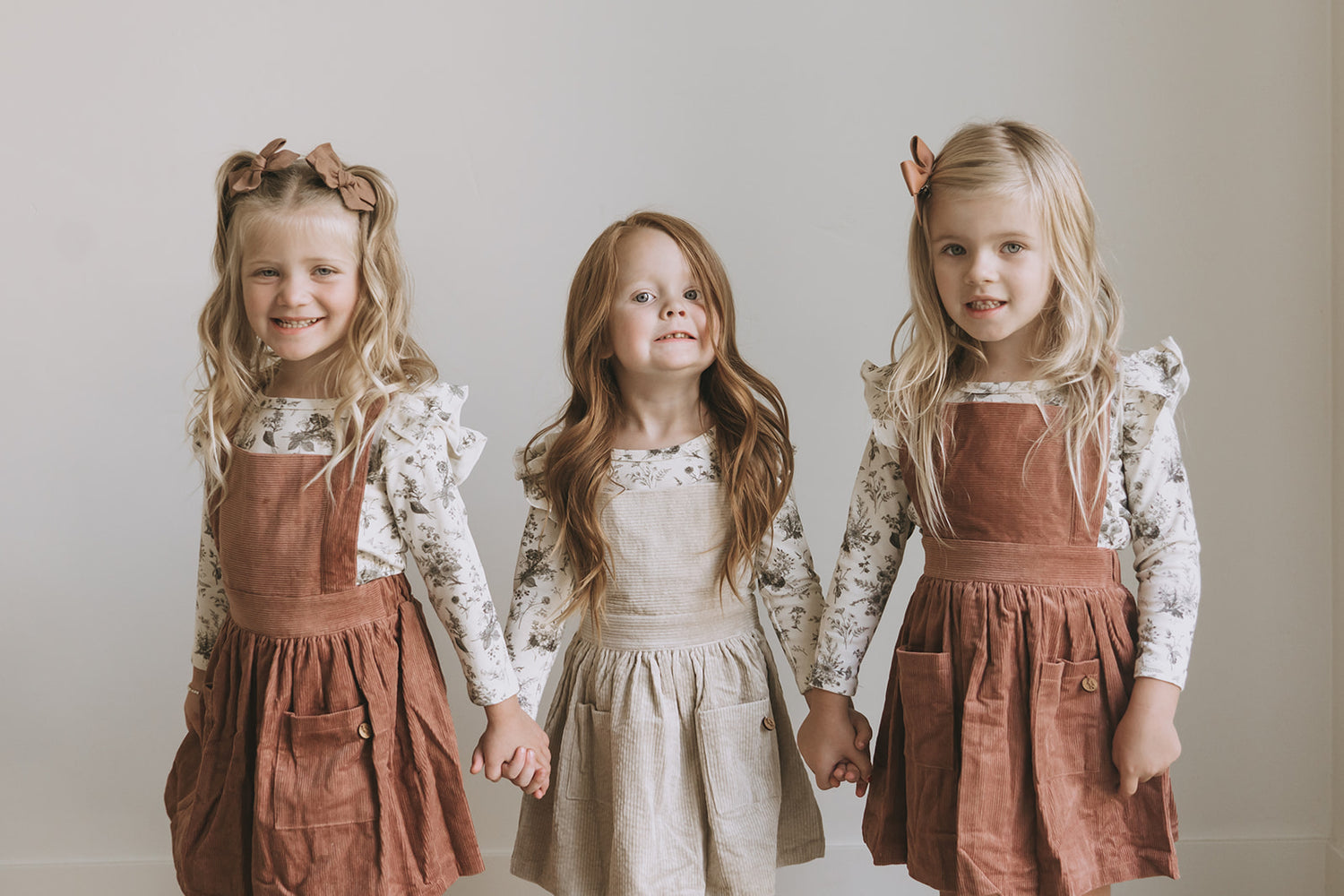 Little Girls Pinafore Dress