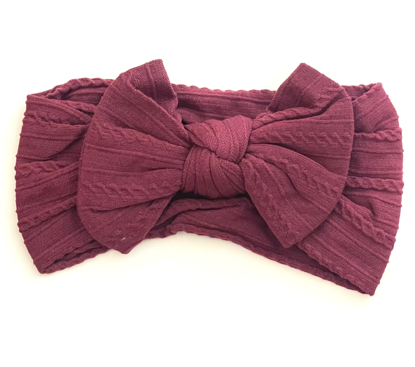 Deep Burgundy Head Wrap