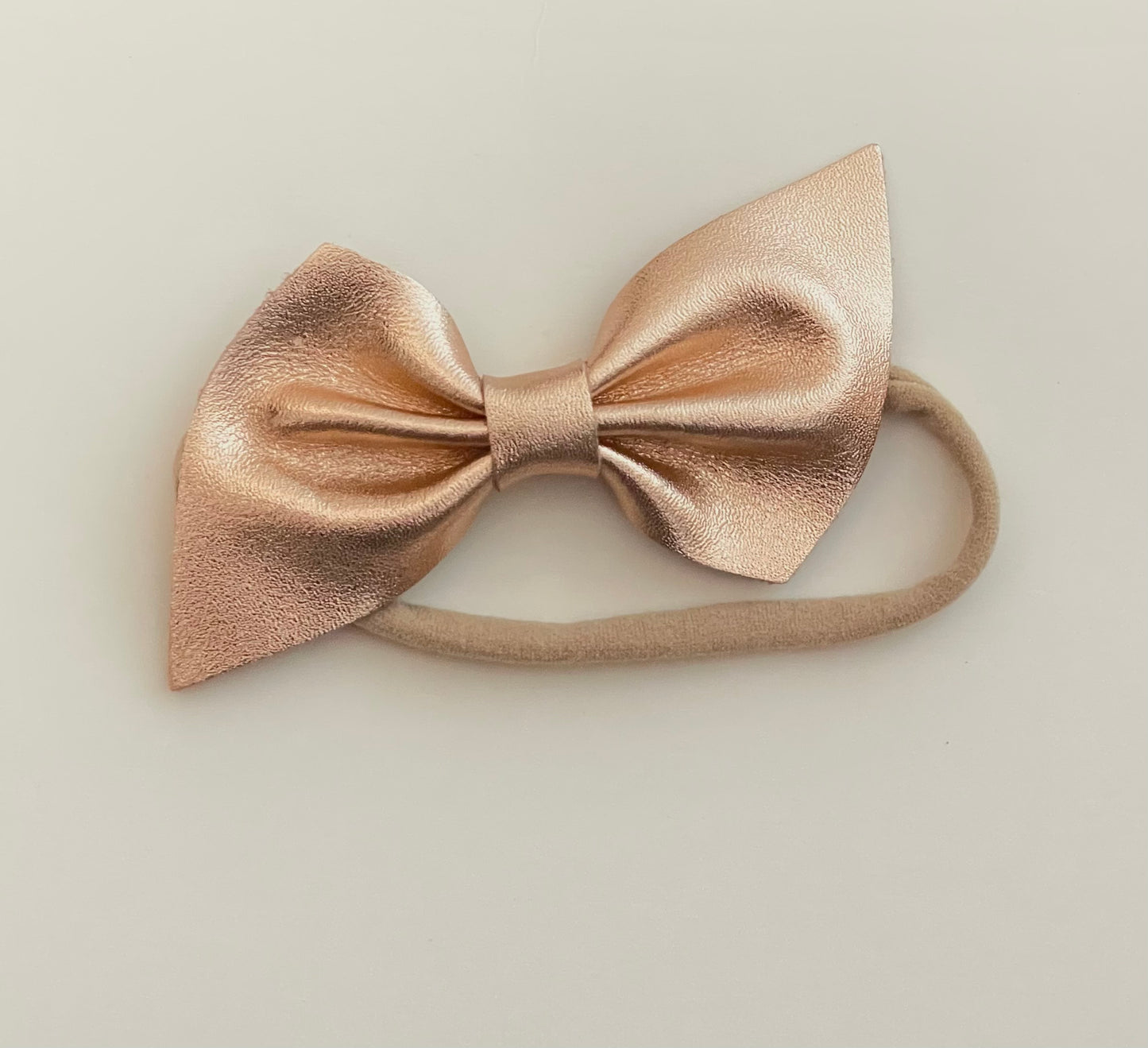 Pink Gold Bow