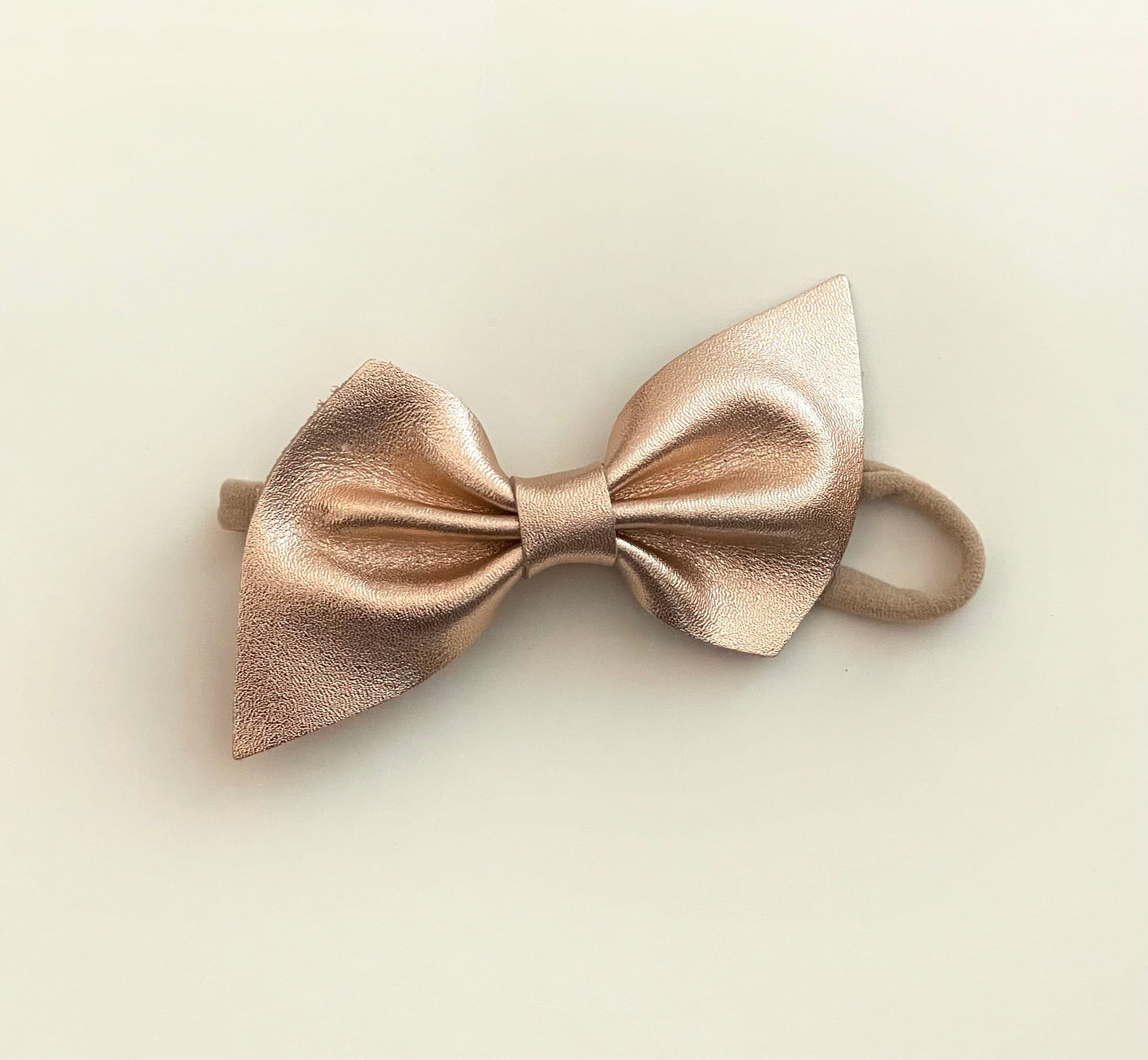 Pink Gold Bow