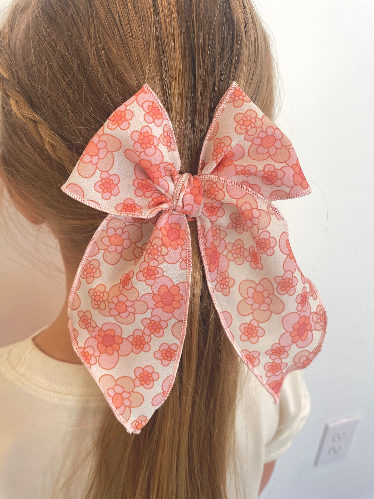 Pink Dream Floral Bow